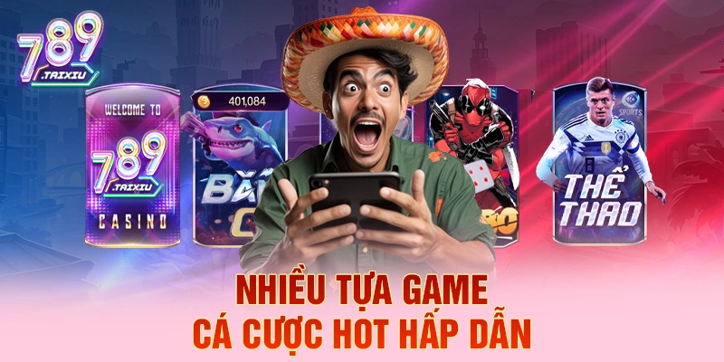Giao diện game cá cược hấp dẫn tại hb88